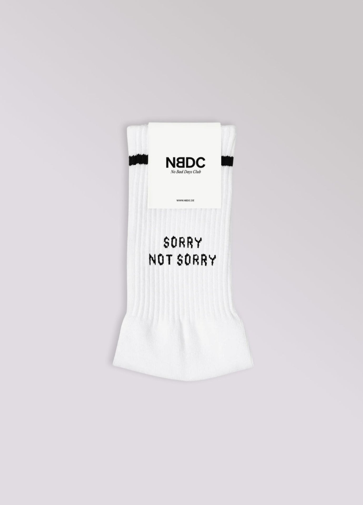 SORRY NOT SORRY Socken - NBDC